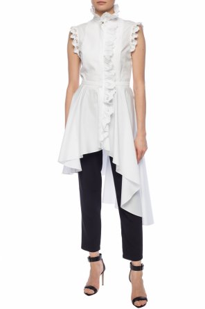 Ruffled asymmetrical shirt, zdjęcie 2 Ruffled asymmetrical shirt od Alexander McQueen